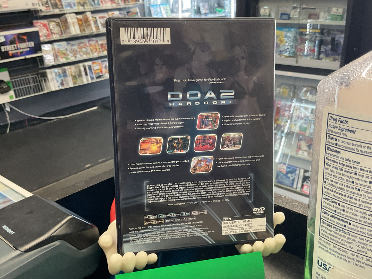 PS2 Dead Or Alive 2 Hardcore