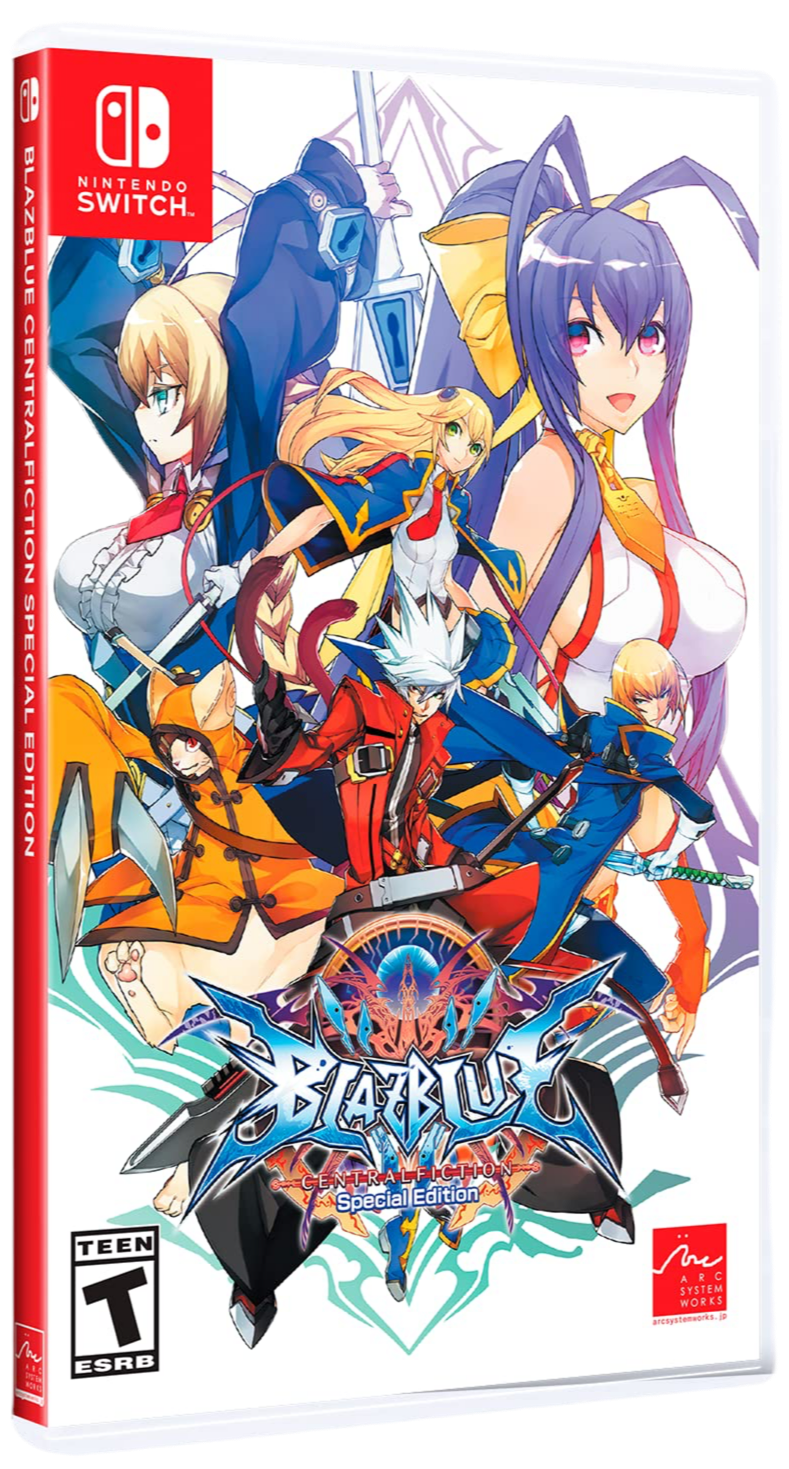Switch Blazblue Central Fiction Special Edition