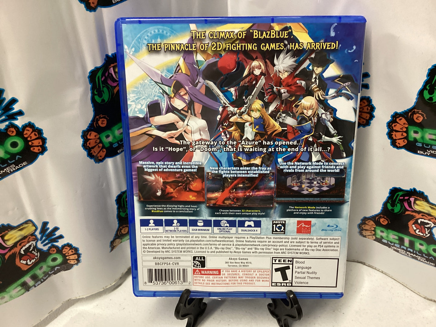 PS4 BlazBlue: Central Fiction