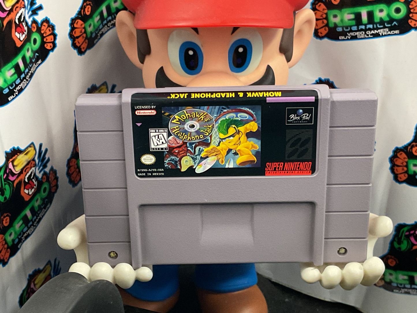SNES Mohawk and Headphone Jack