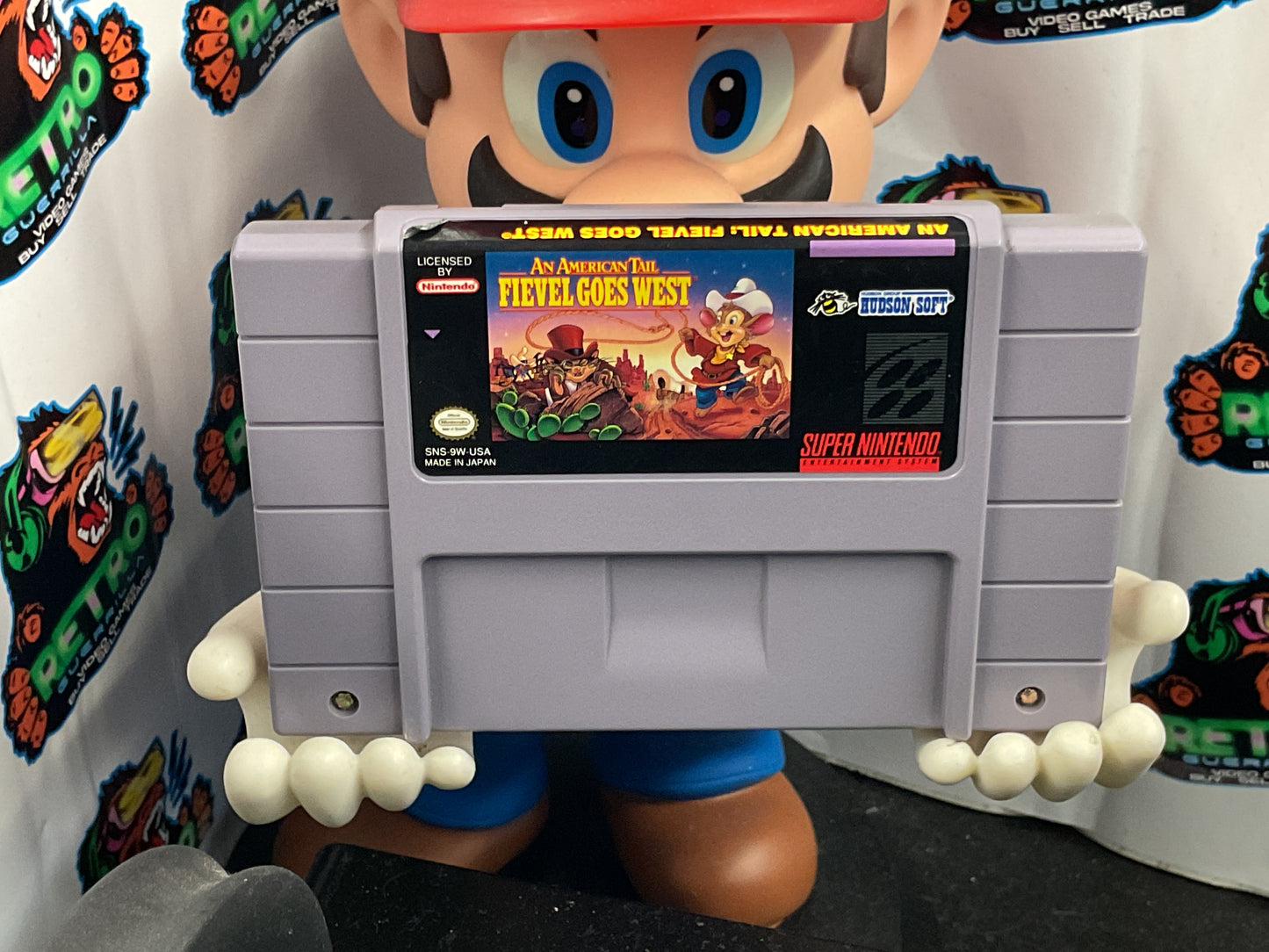 SNES An American Tale: Fievel Goes West