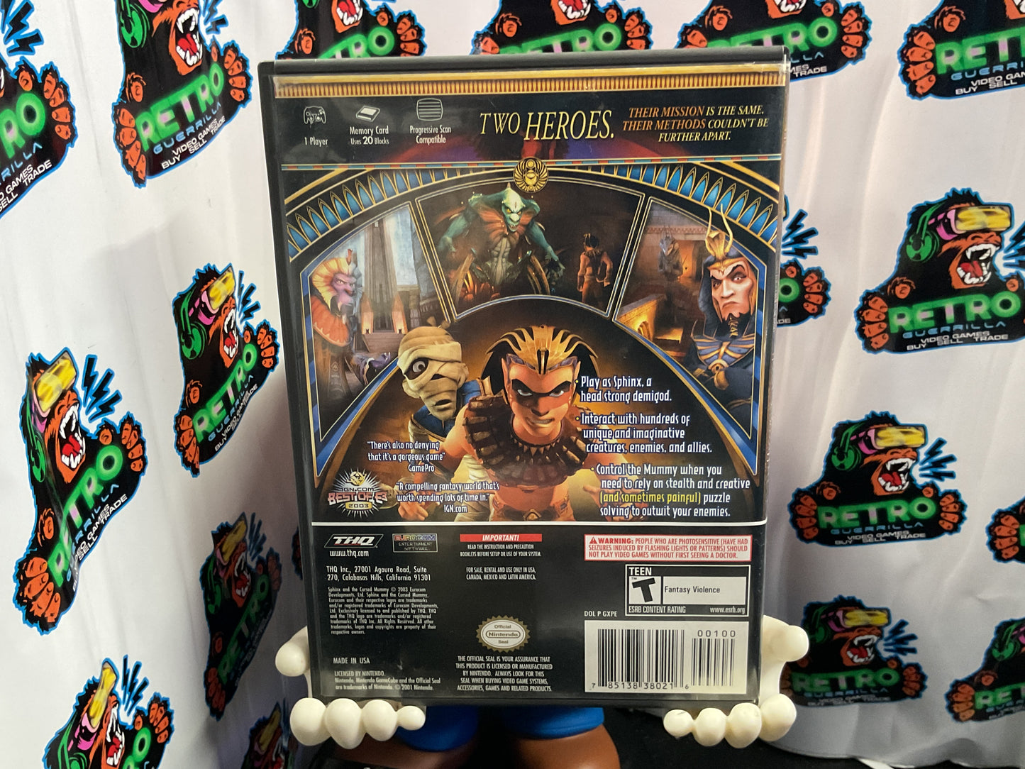 GCN Sphinx and the Cursed Mummy