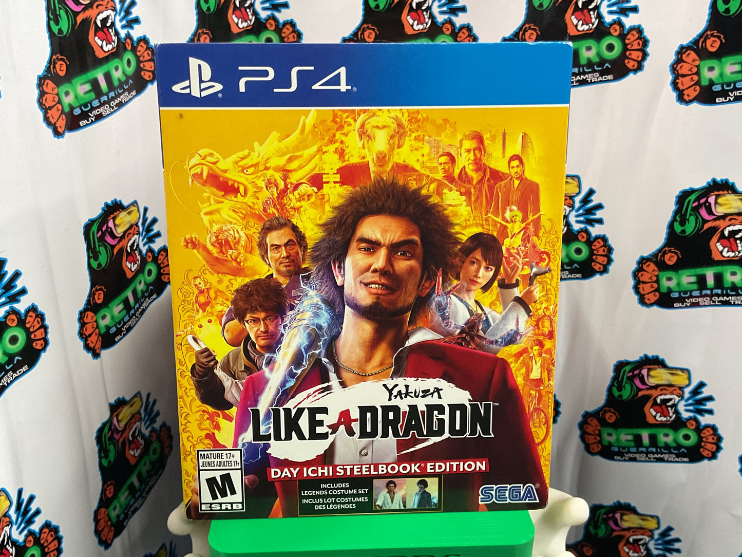 PS4 Like A Dragon (Day Ichi Steelbook Edition)