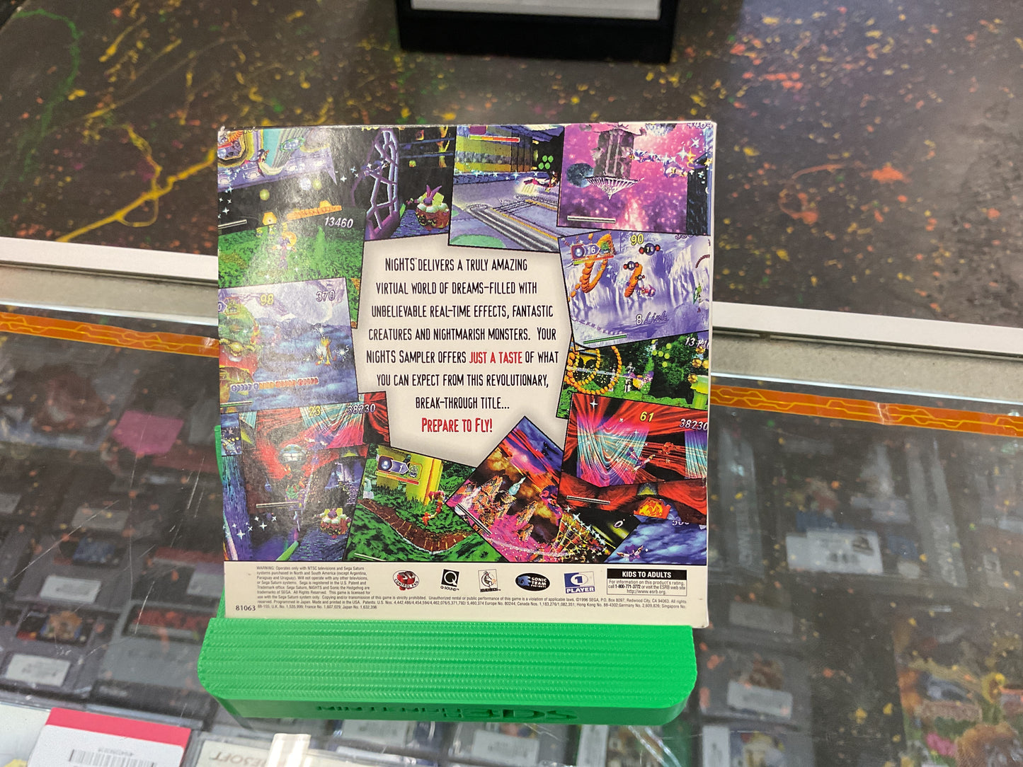 SEGA Saturn Nights into Dreams Sampler Disc