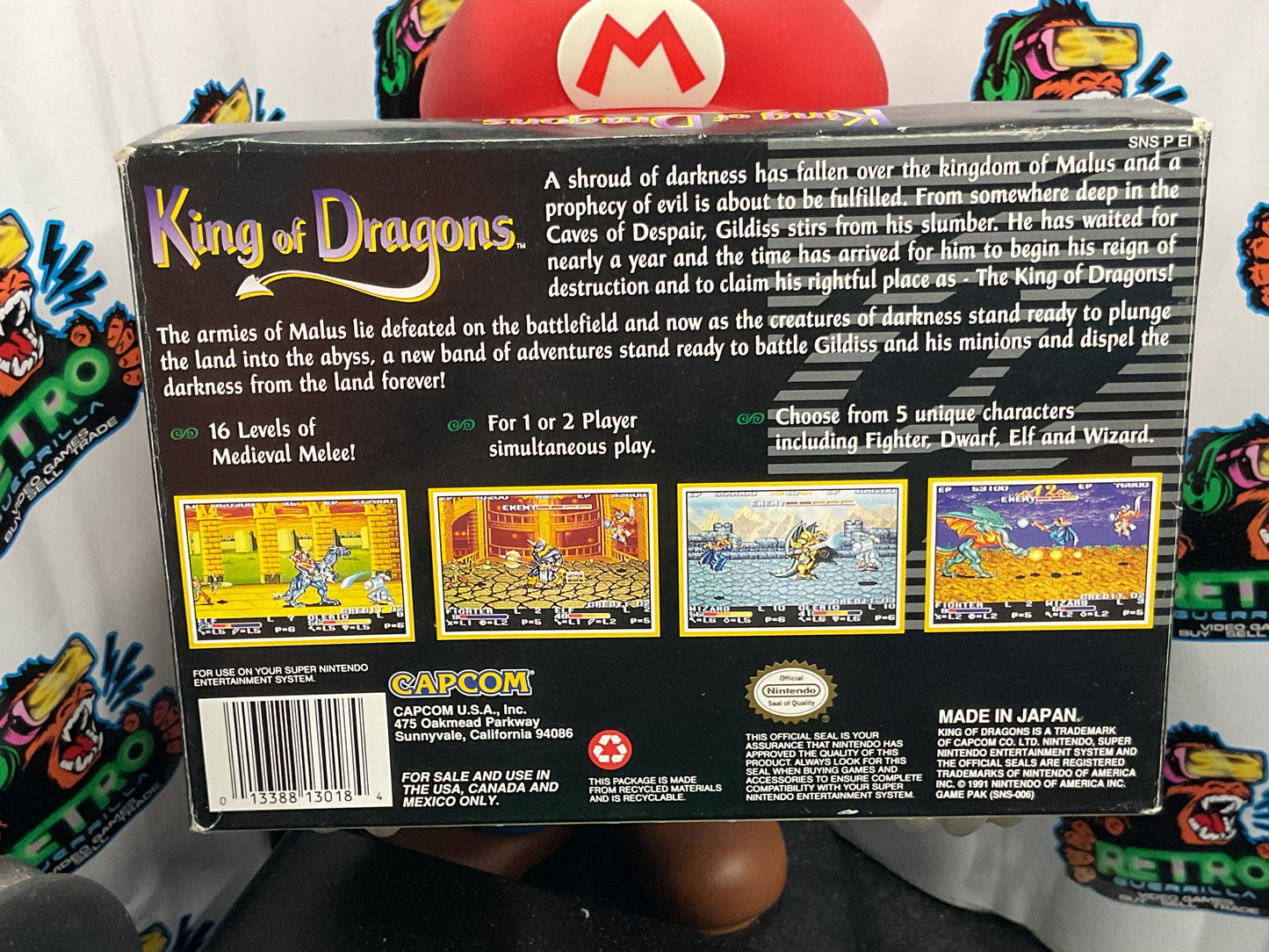 SNES King of Dragons