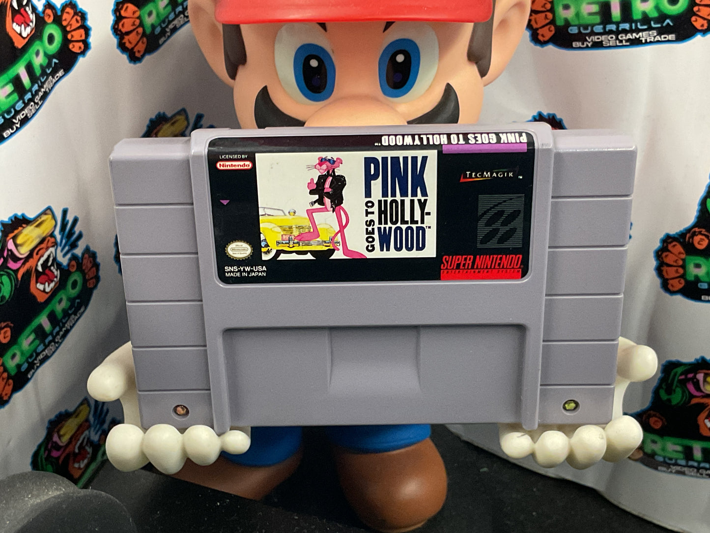 SNES Pink Goes to Hollywood