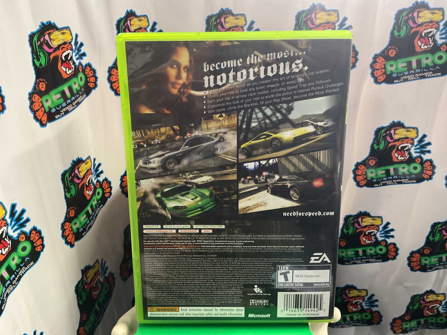 Xbox 360 Need for Speed Most Wanted