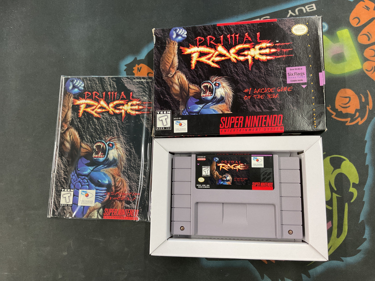 SNES Primal Rage