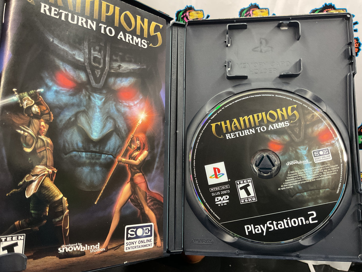 PS2 Champions Return to Arms