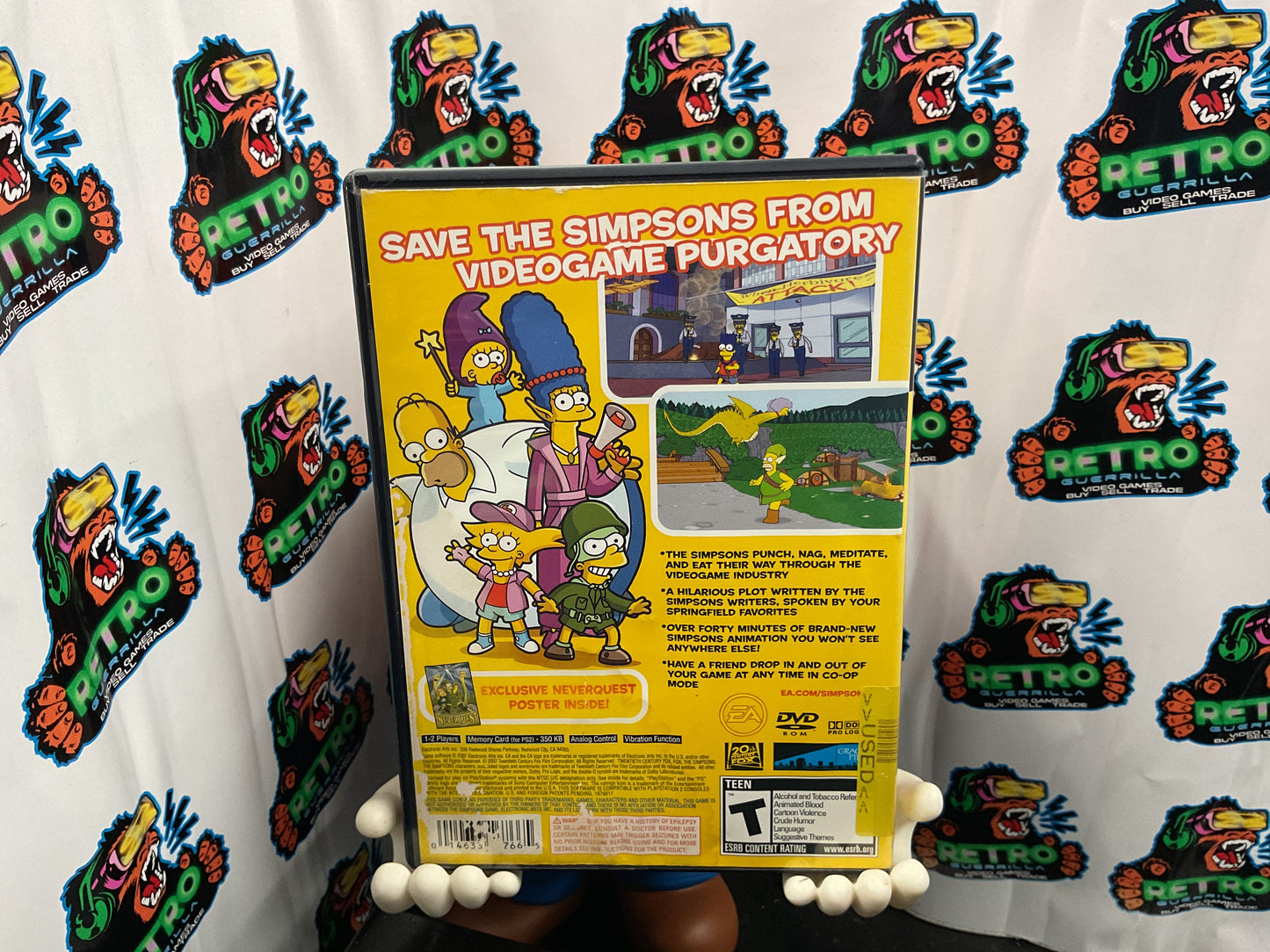 Ps2 The Simpsons Game