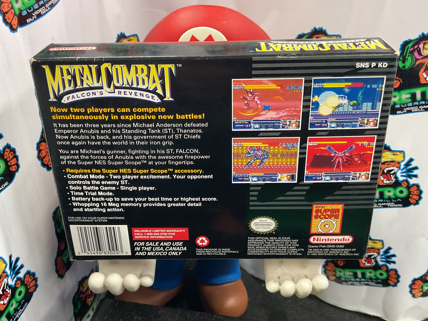 SNES Metal Combat: Falcon’s Revenge