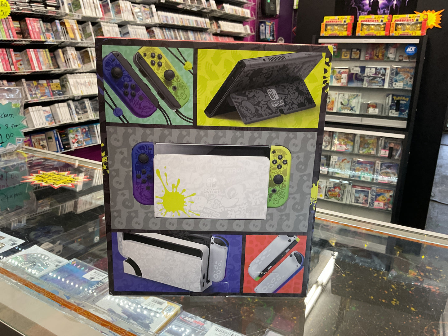 Nintendo Switch Splatoon 3 OLED Console