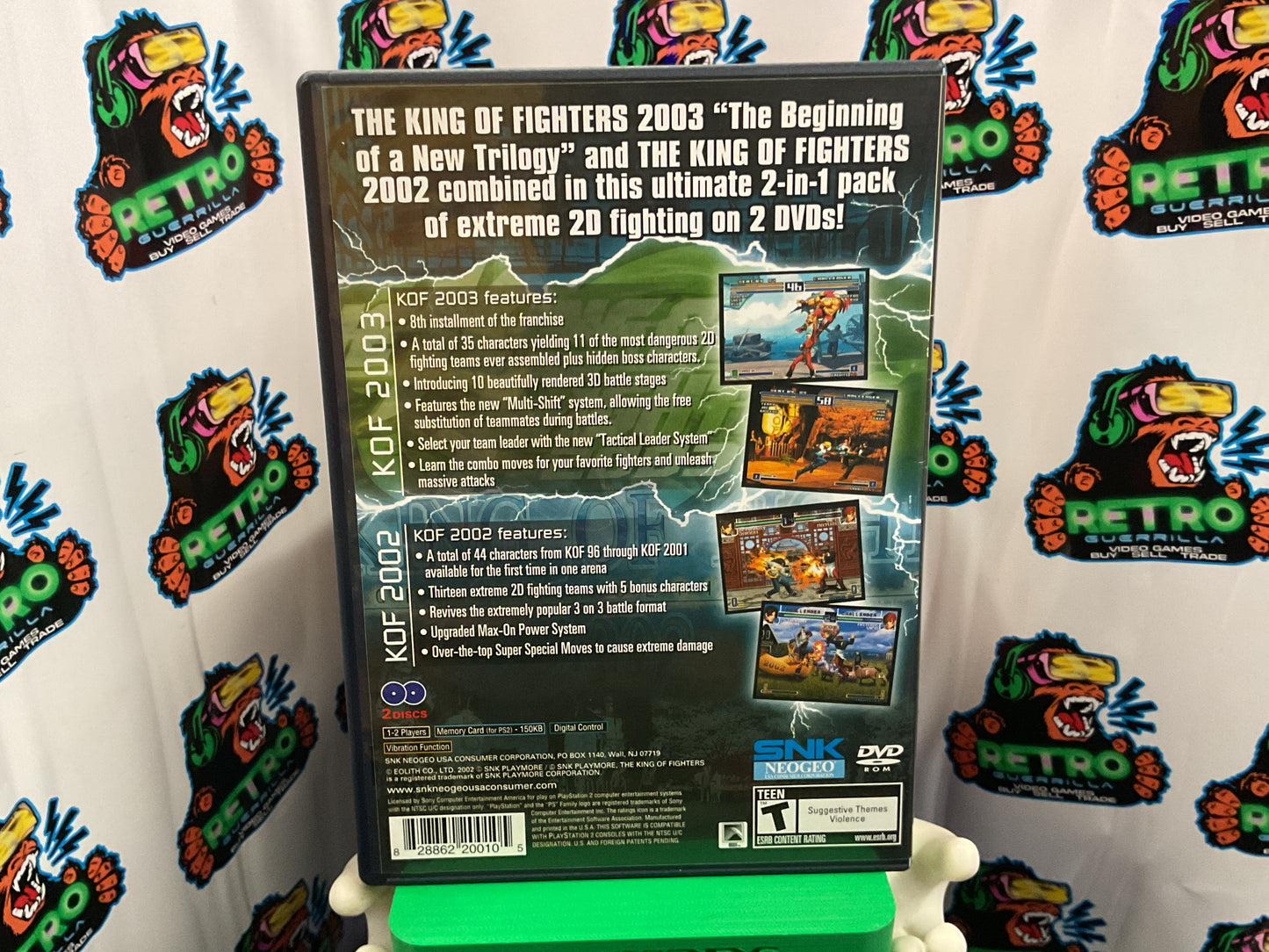 PS2 The King of Fighters 2002/2003