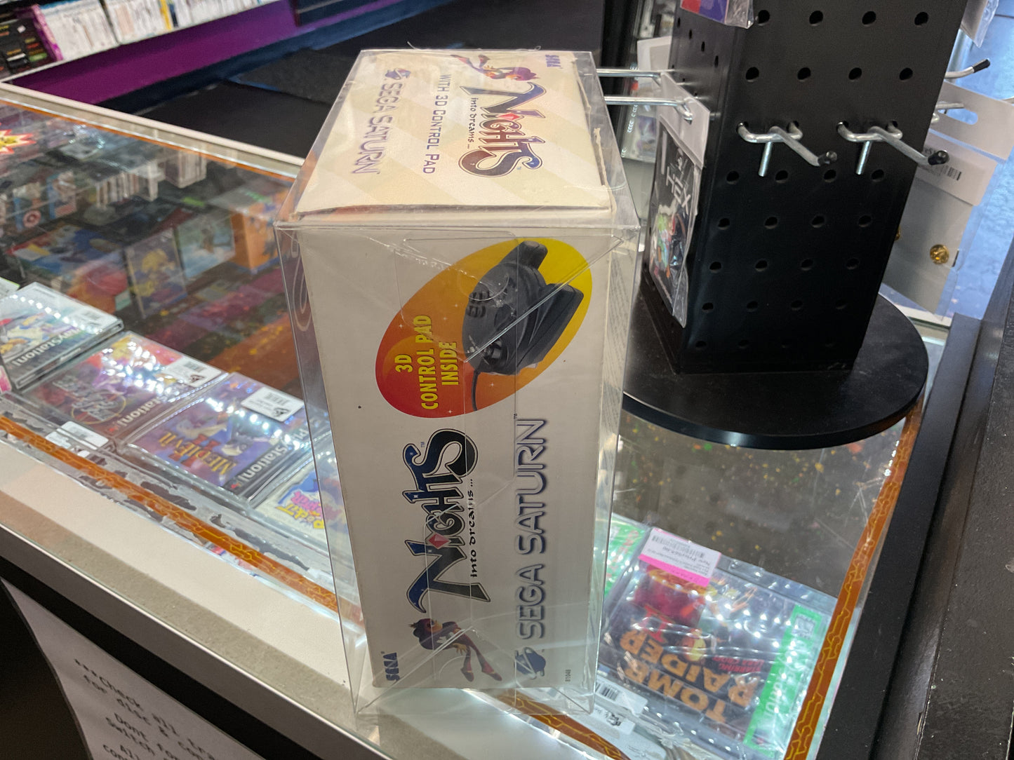 SEGA Saturn Nights Into Dreams w/ Controller