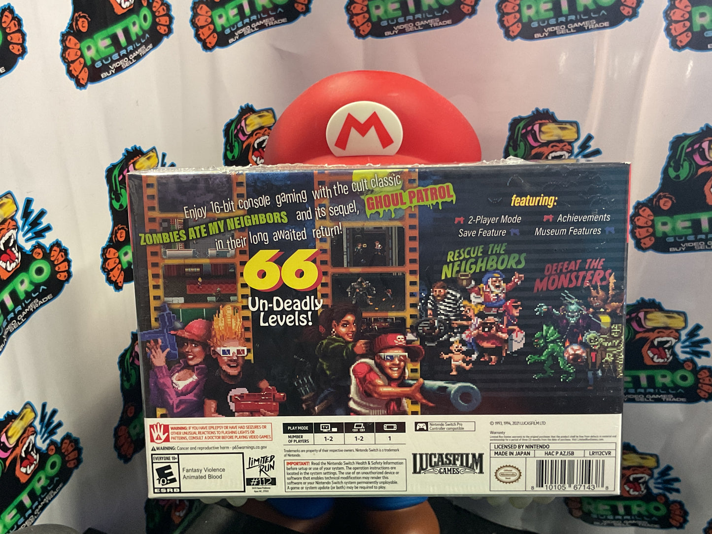 Switch Zombies Ate My Neighbors + Ghoul Patrol (Limited Run)