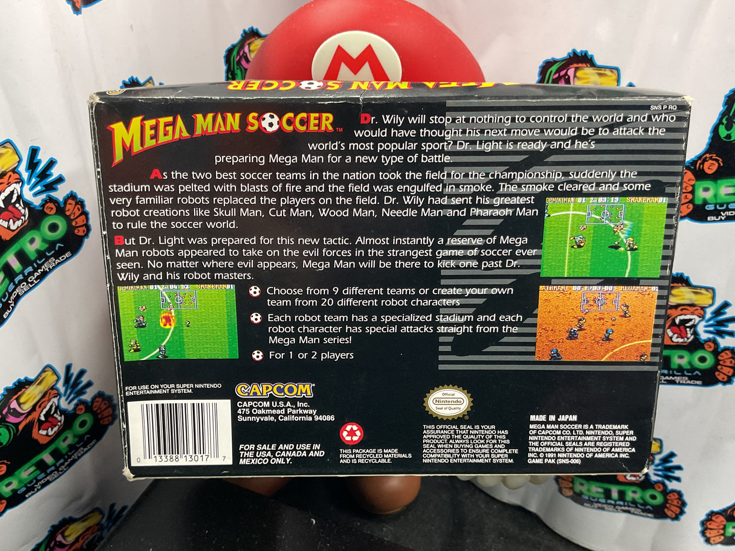 SNES Mega Man Soccer