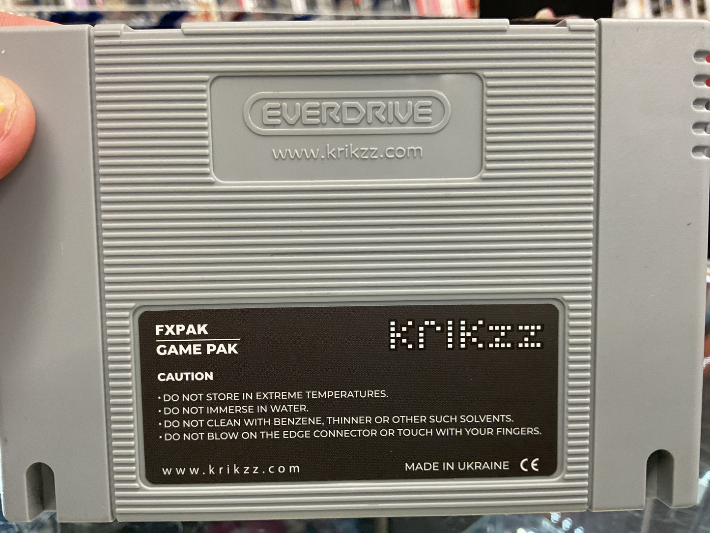 SNES FXPak Pro EverDrive Cartridge