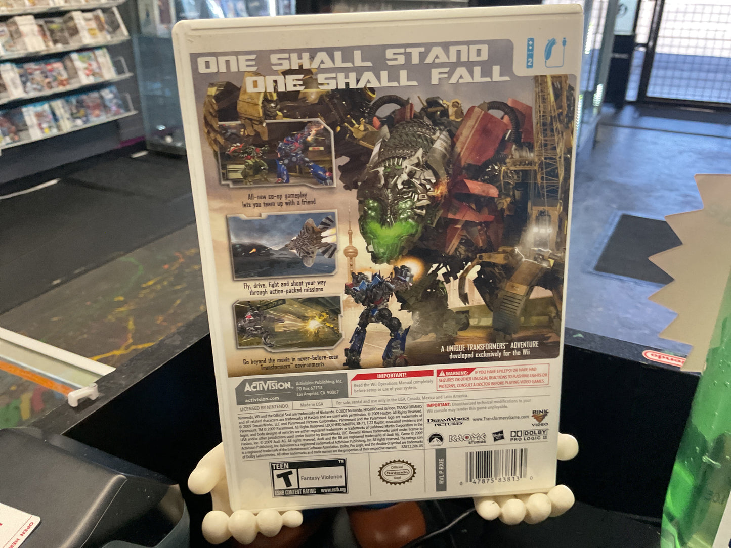 Wii Transformers: Revenge of the Fallen