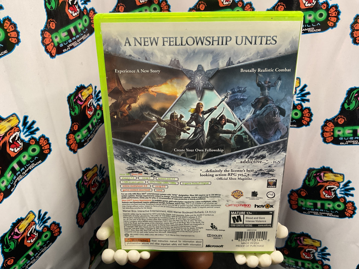 Xbox 360 The Lord of the Rings War in the North