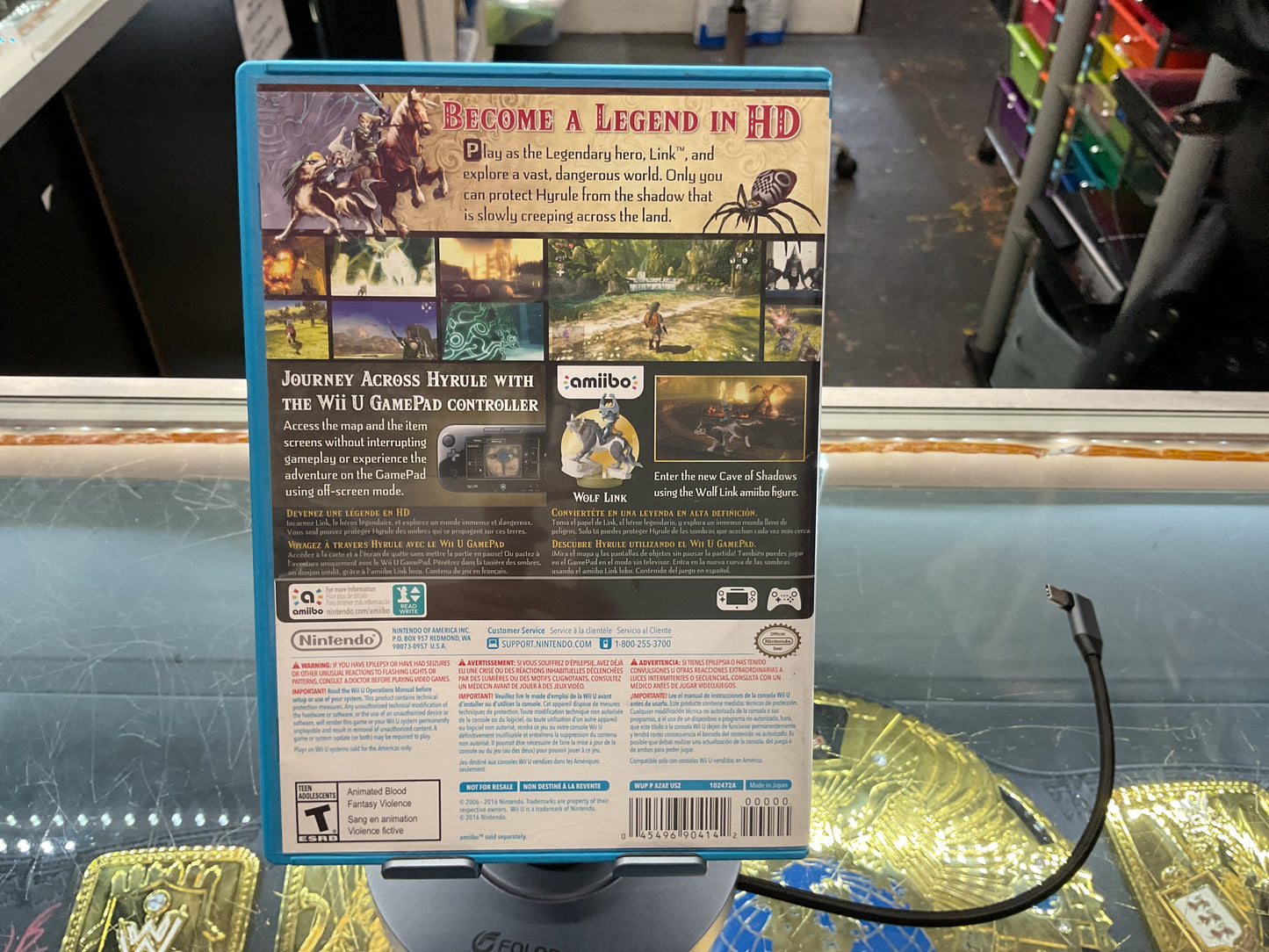 Wii U The Legend of Zelda Twilight Princess HD