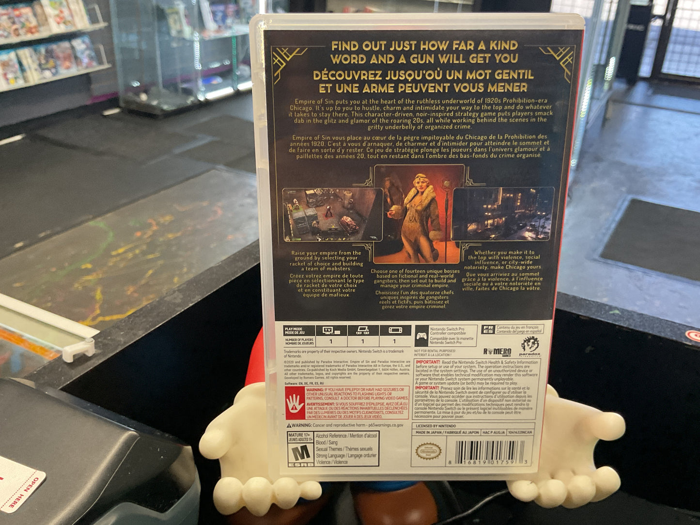 Switch Empire of Sin