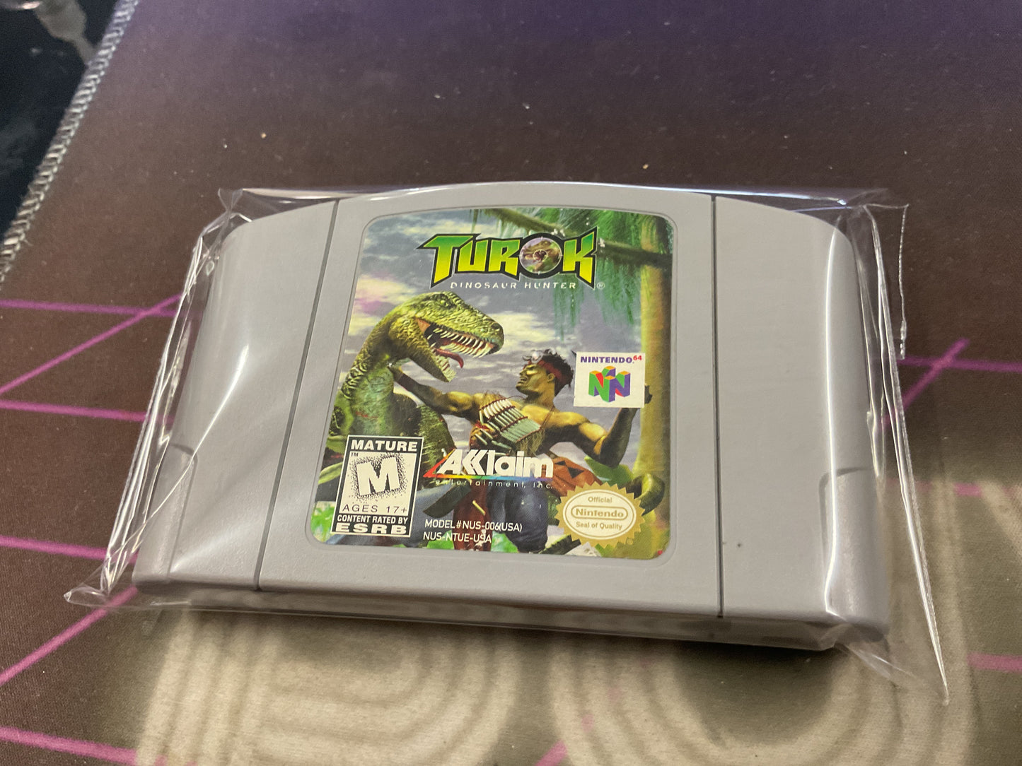 N64 Turok: Dinosaur Hunter
