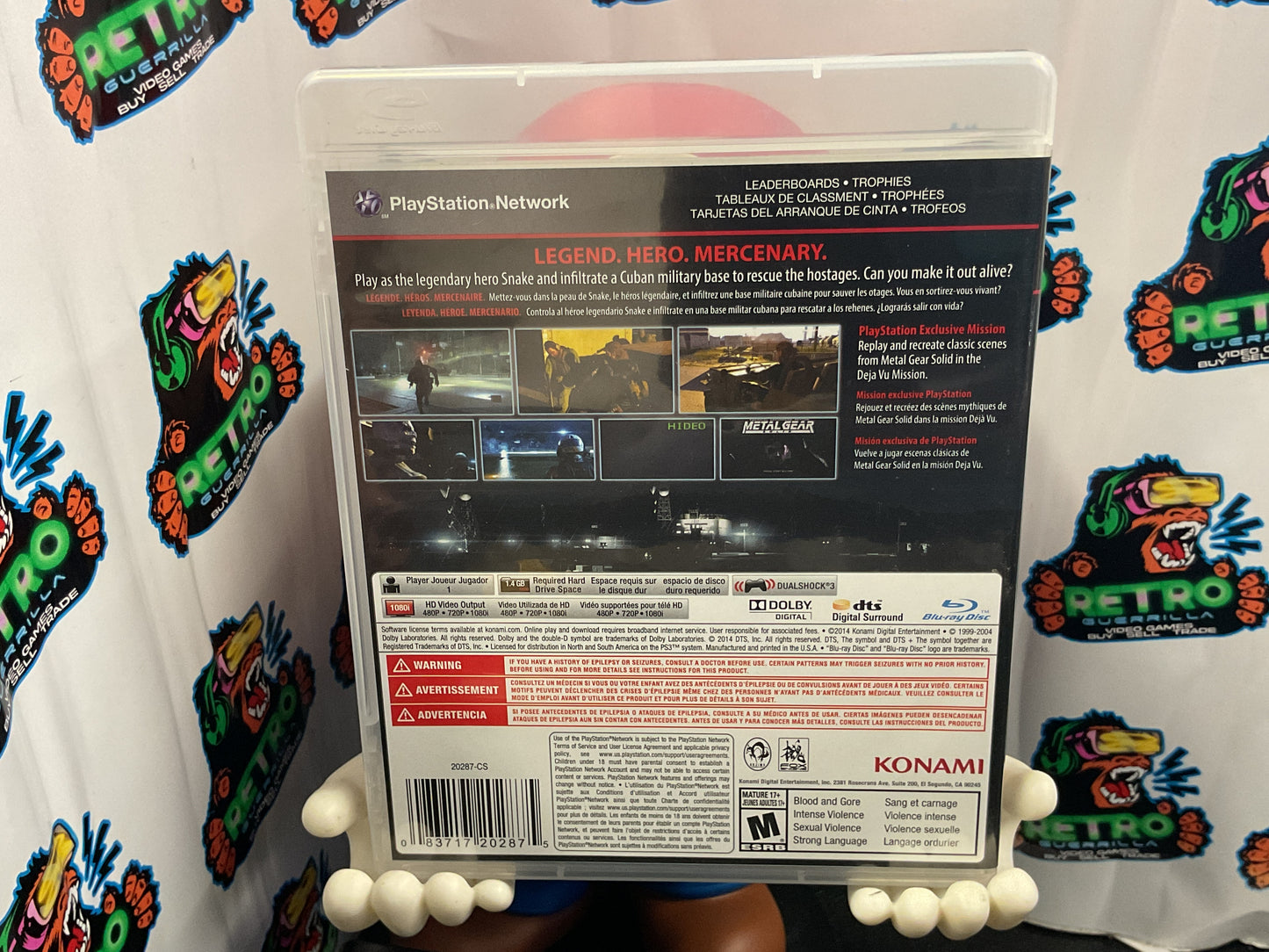 PS3 Metal Gear Solid V: Ground Zeroes