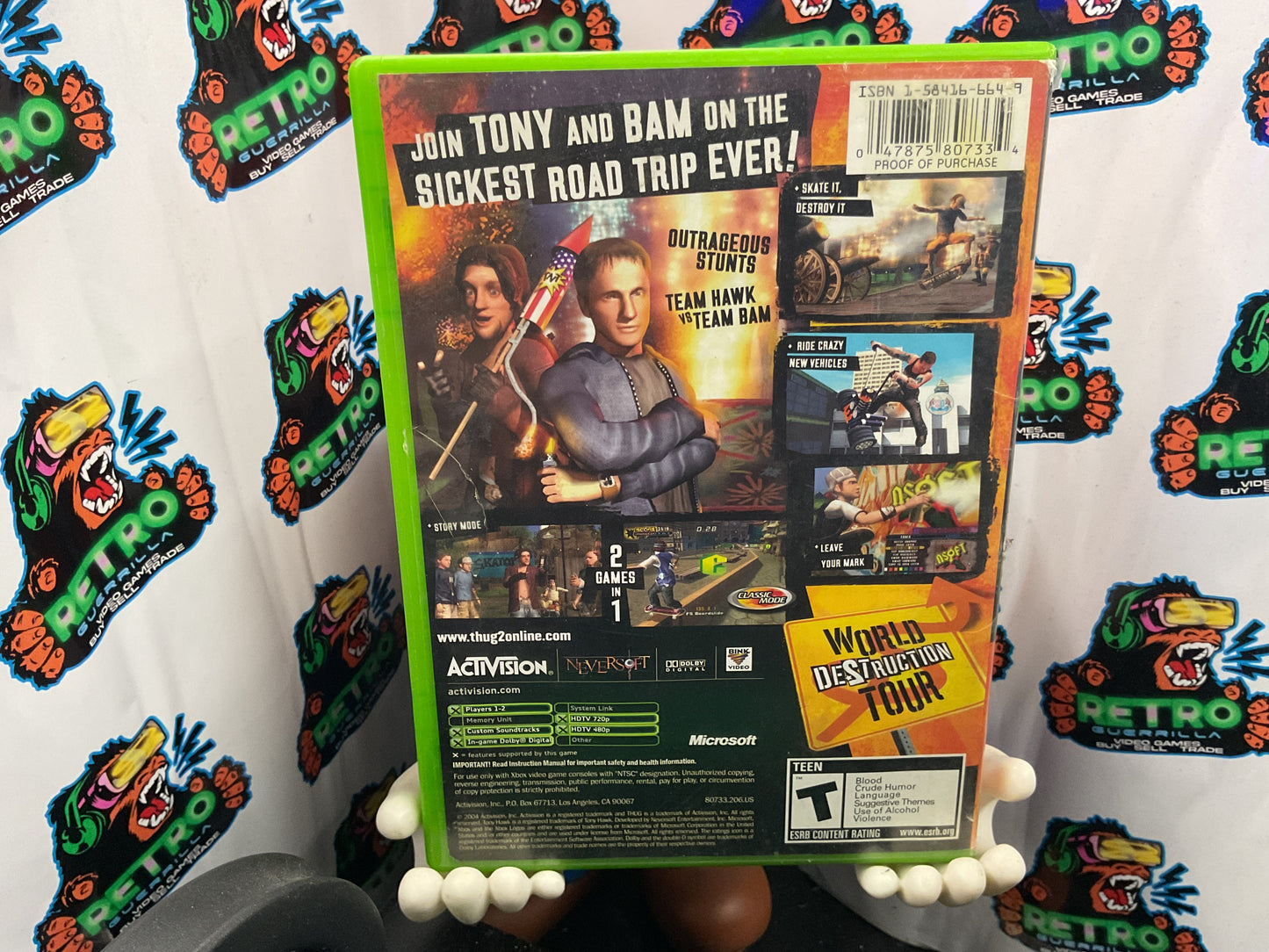 Xbox Tony Hawk’s Underground 2