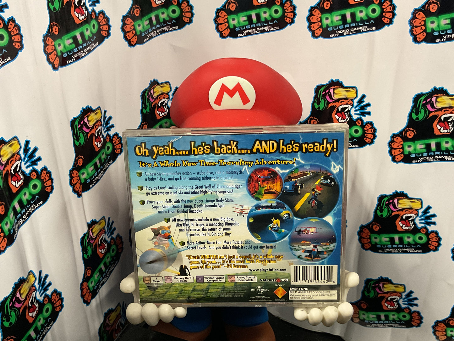 PS1 Crash Bandicoot: Warped