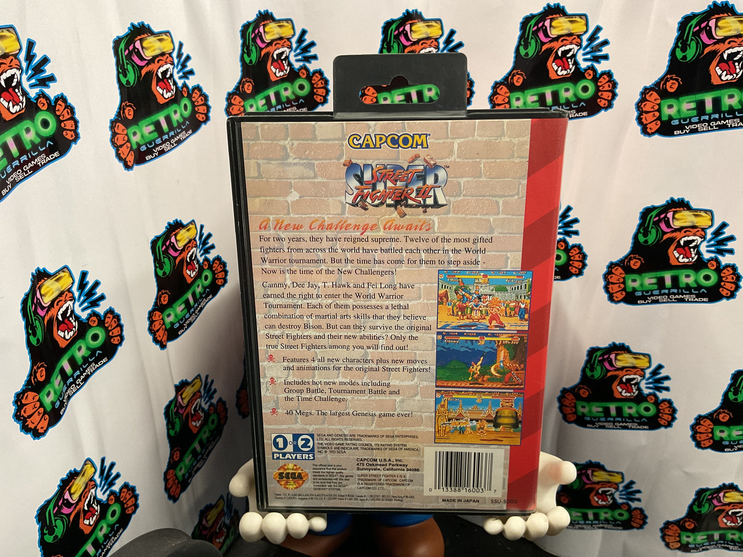 SEGA Genesis Super Street Fighter 2