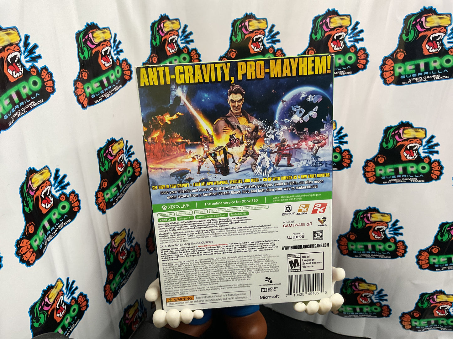 Xbox 360 Borderlands: The Pre-Sequel!