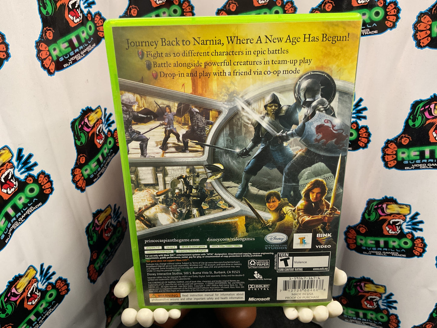 Xbox 360 The Chronicles of Narnia Prince Caspian