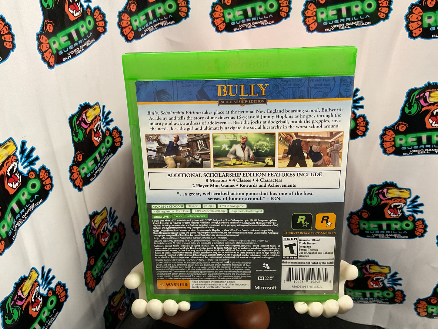 Xbox One/360 Bully Scholarship Edition