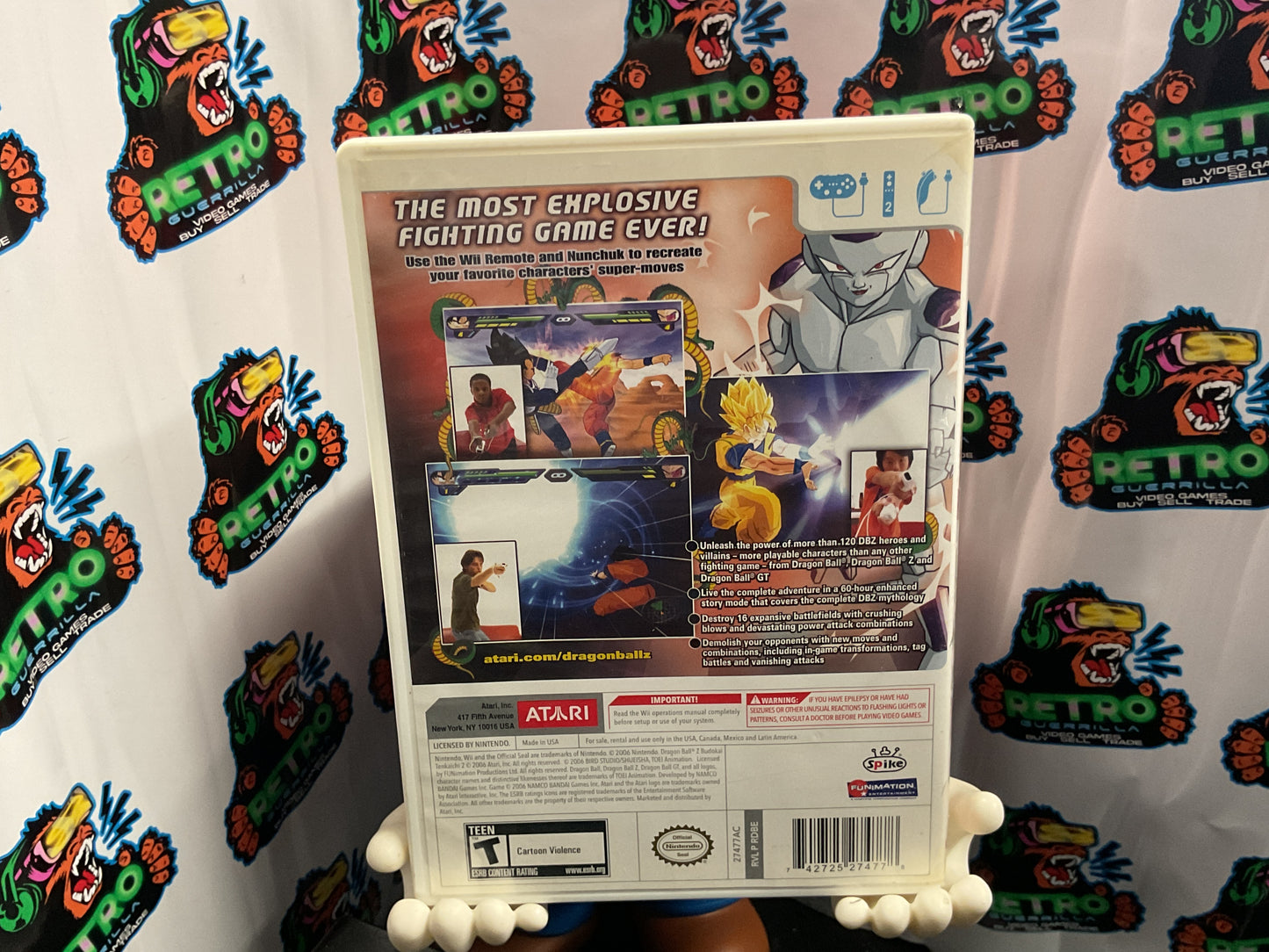 Wii Dragon Ball Z Budokai Tenkaichi 2