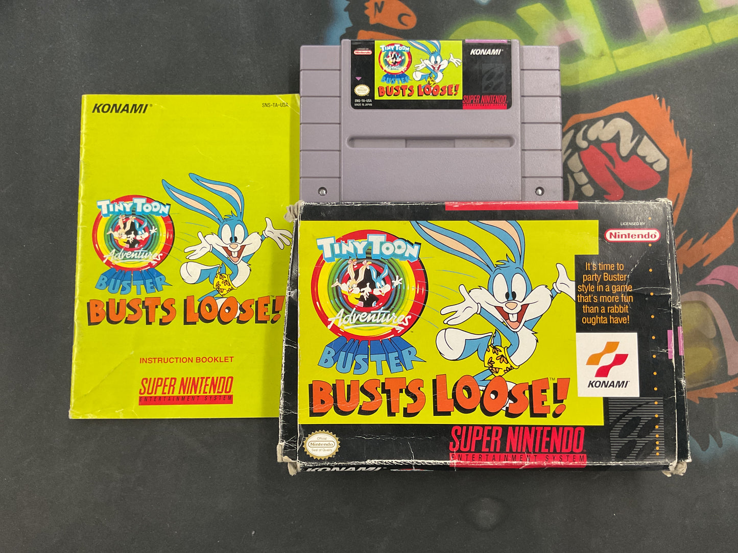 SNES Tiny Toons Adventures Buster Busts Loose