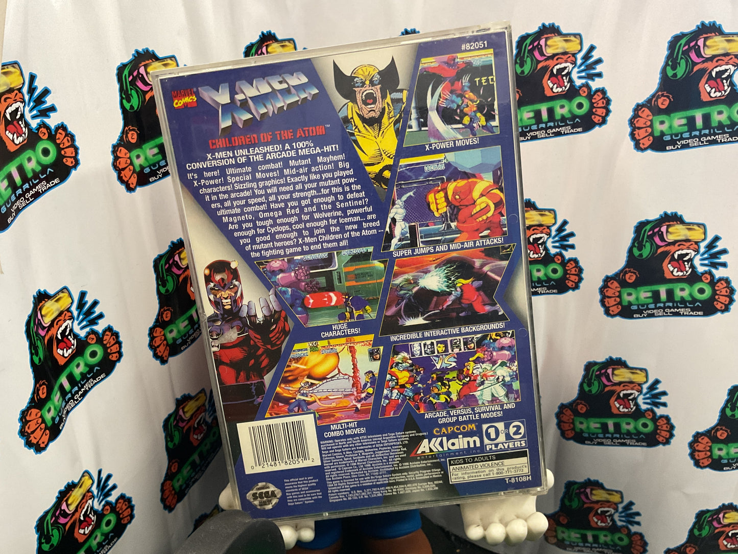 SEGA Saturn X-Men Children of the Atom