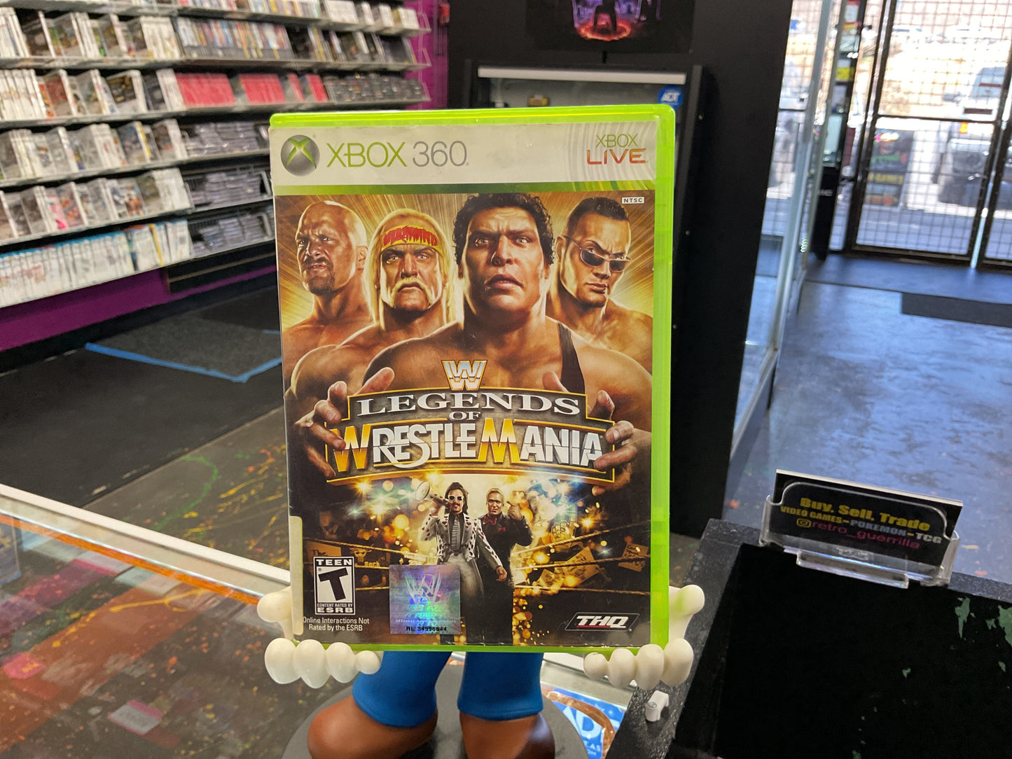 Xbox 360 WWE Legends of WrestleMania