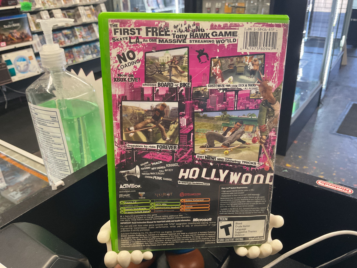 Xbox Tony Hawk’s American Wasteland