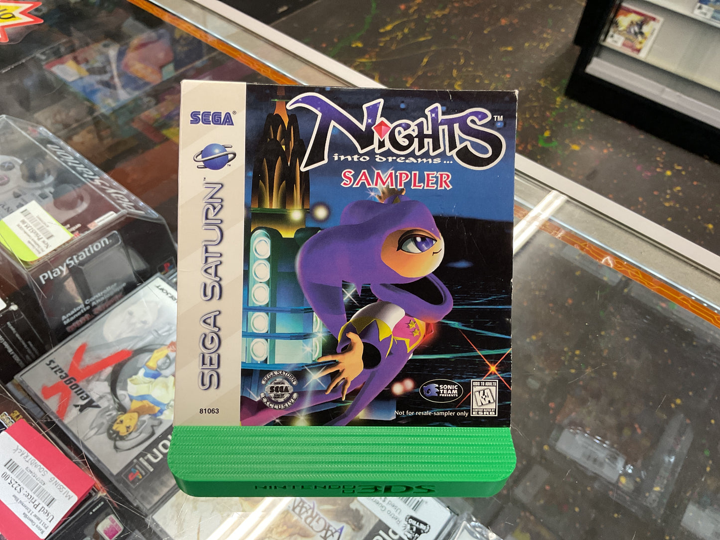 SEGA Saturn Nights into Dreams Sampler Disc