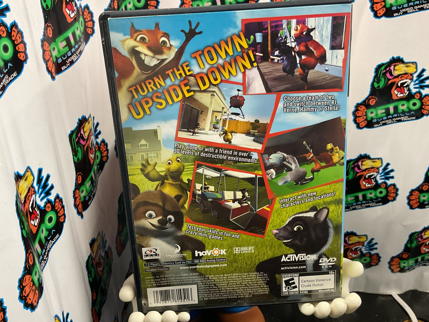 PS2 Over the Hedge