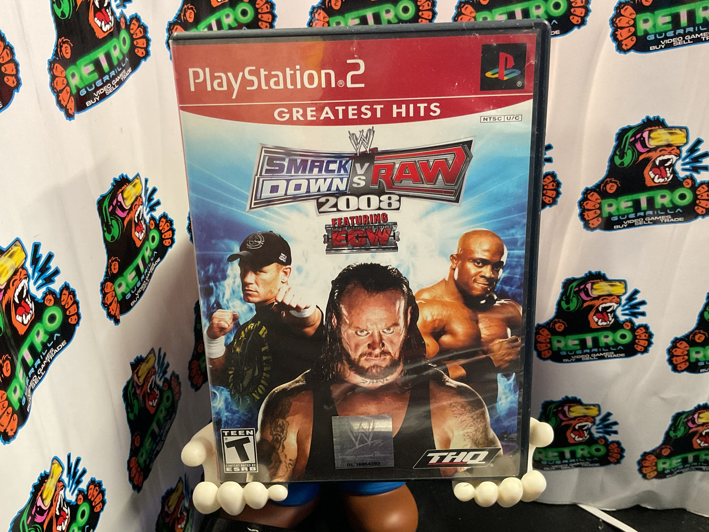 PS2 WWE Smackdown vs. RAW 2008