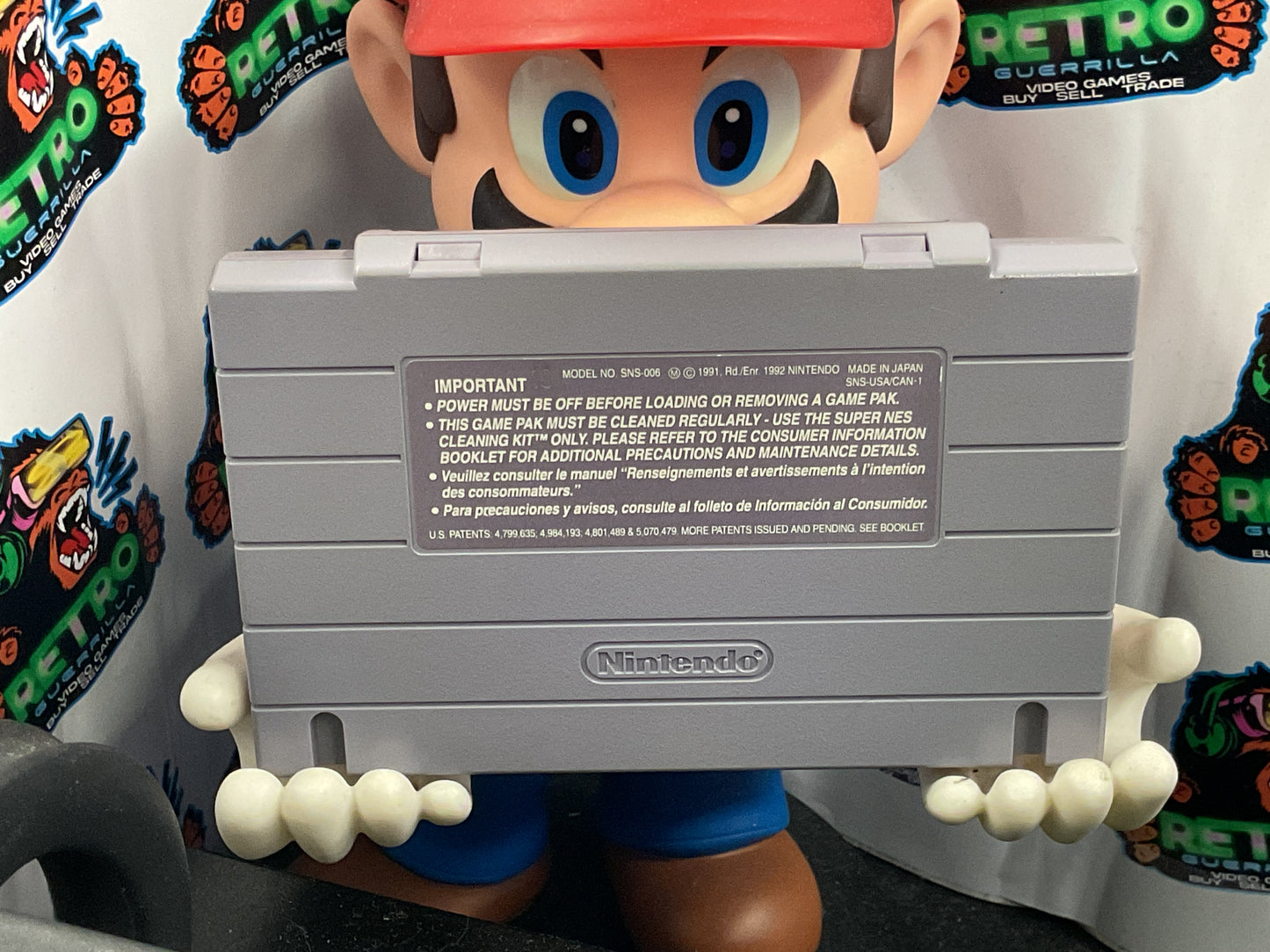 SNES Maui Mallard in Cold Shadow