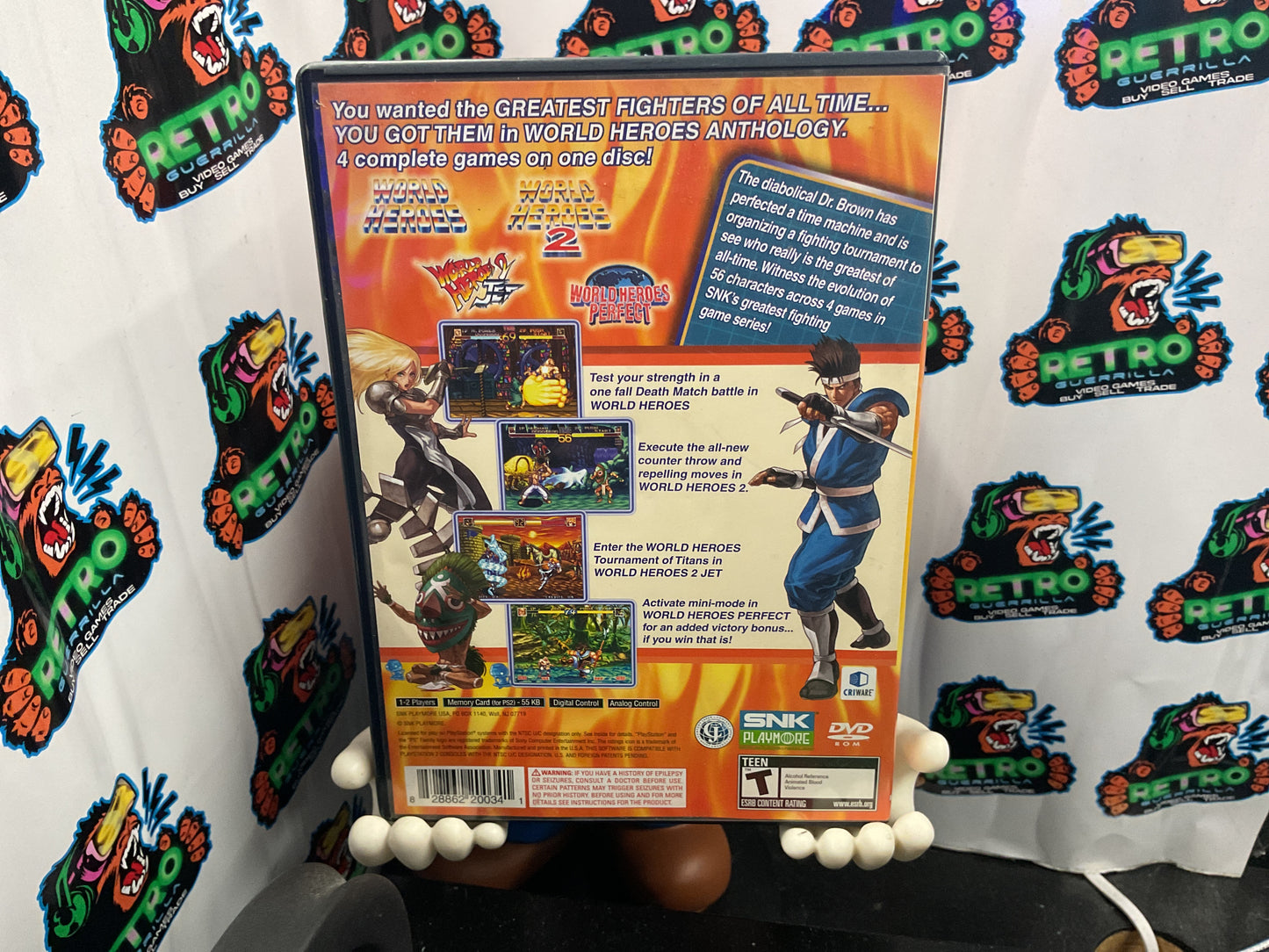 PS2 World Heroes Anthology