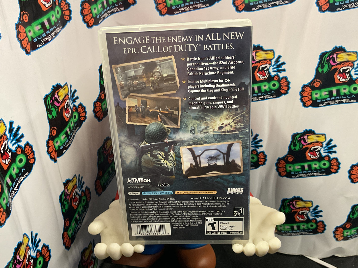 PSP Call of Duty: Roads to Victory