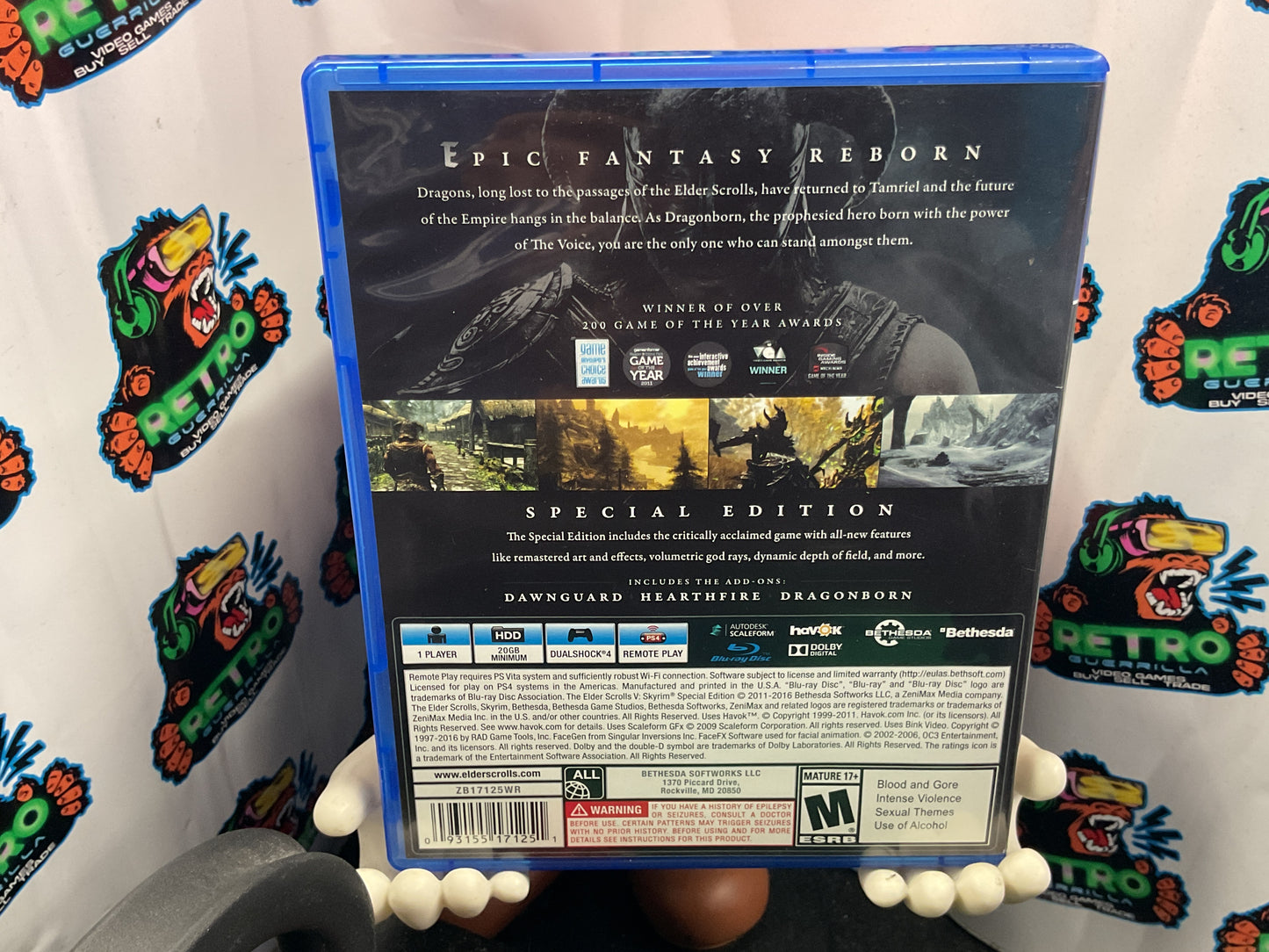 PS4 The Elder Scrolls V: Skyrim Special Edition