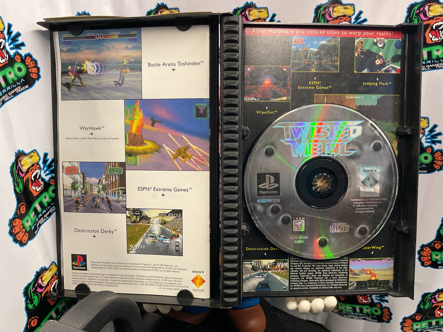 PS1 Twisted Metal (Long Box)