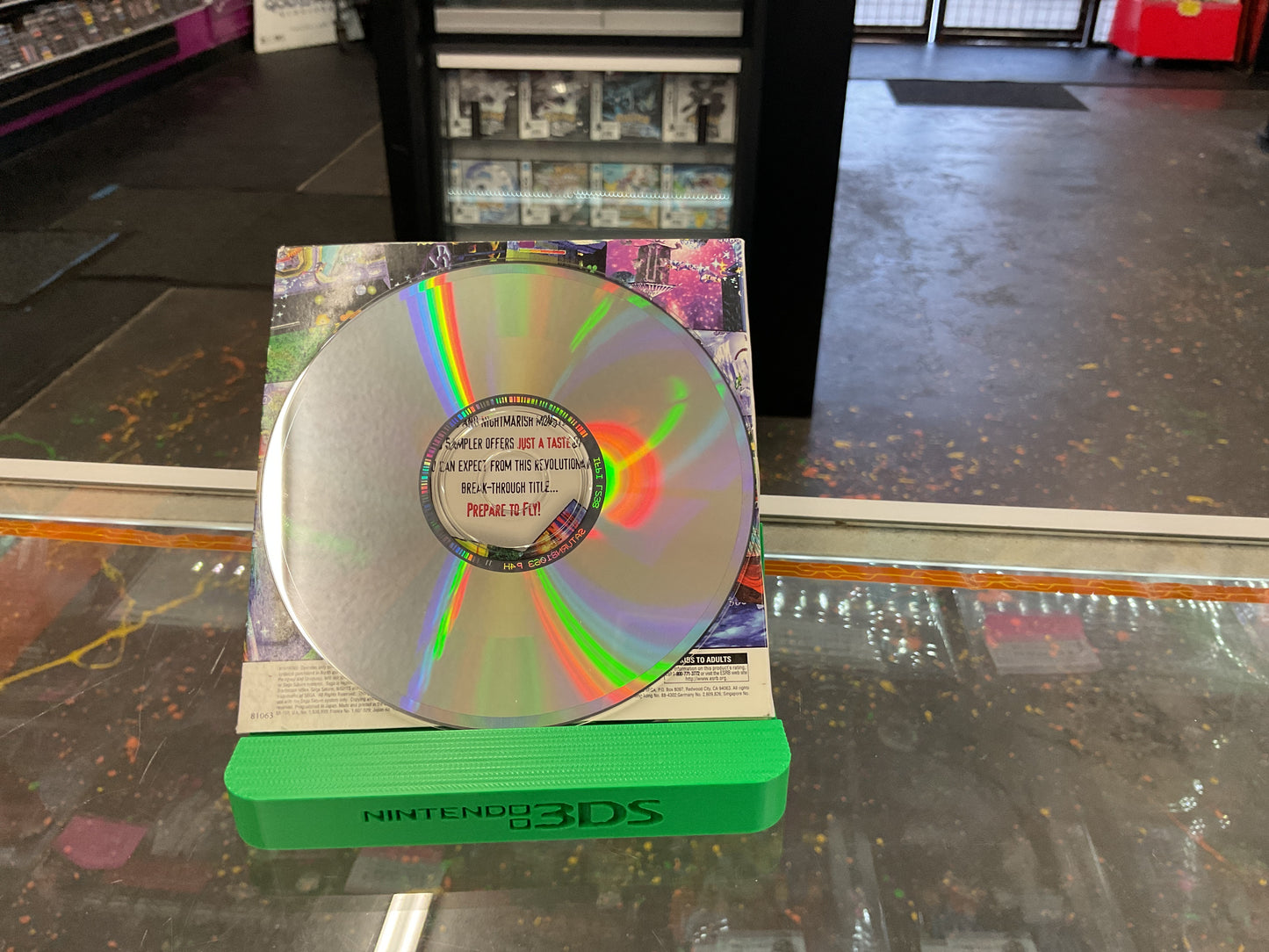 SEGA Saturn Nights into Dreams Sampler Disc