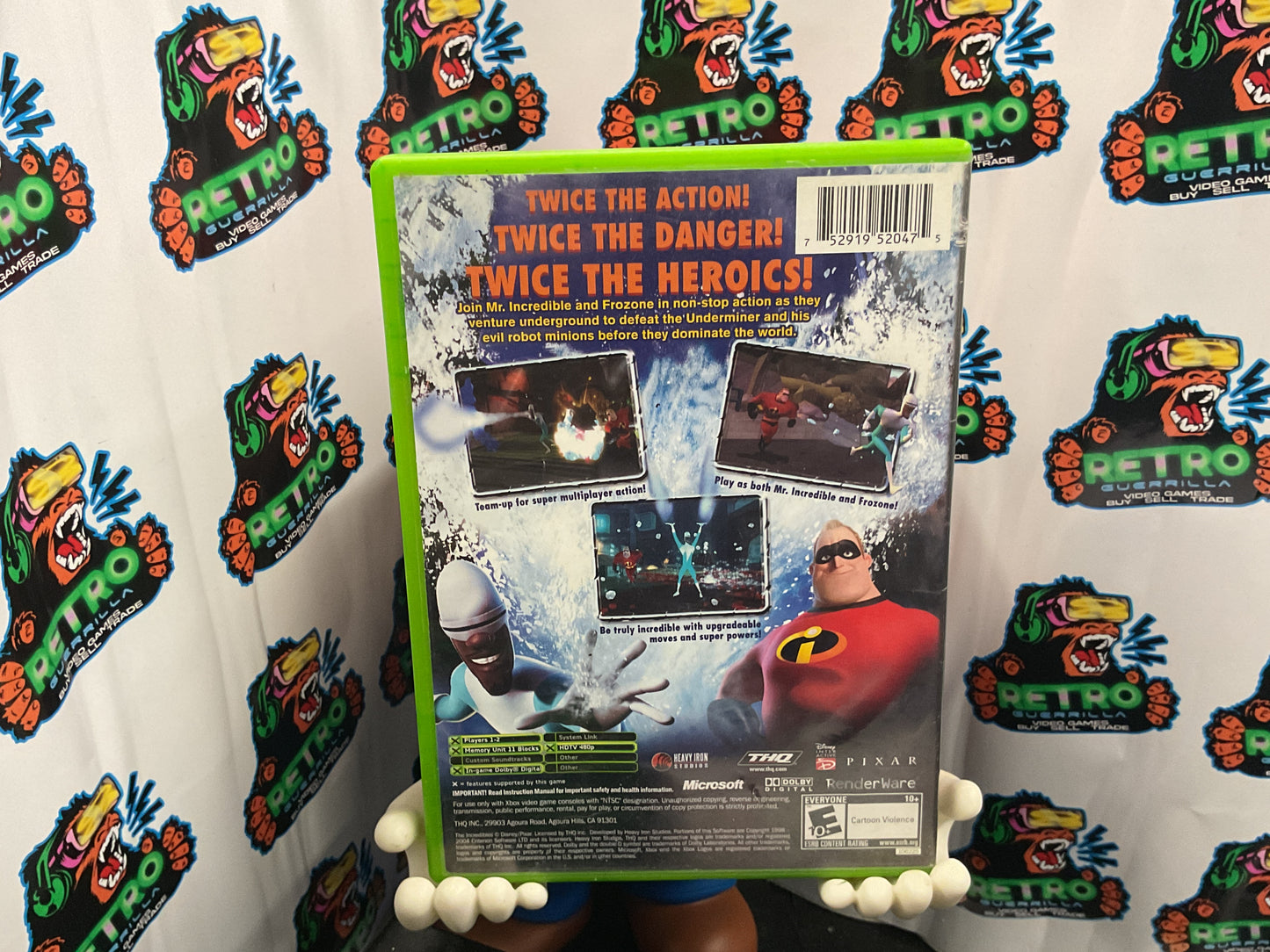 Xbox The Incredibles: Rise of the Underminer