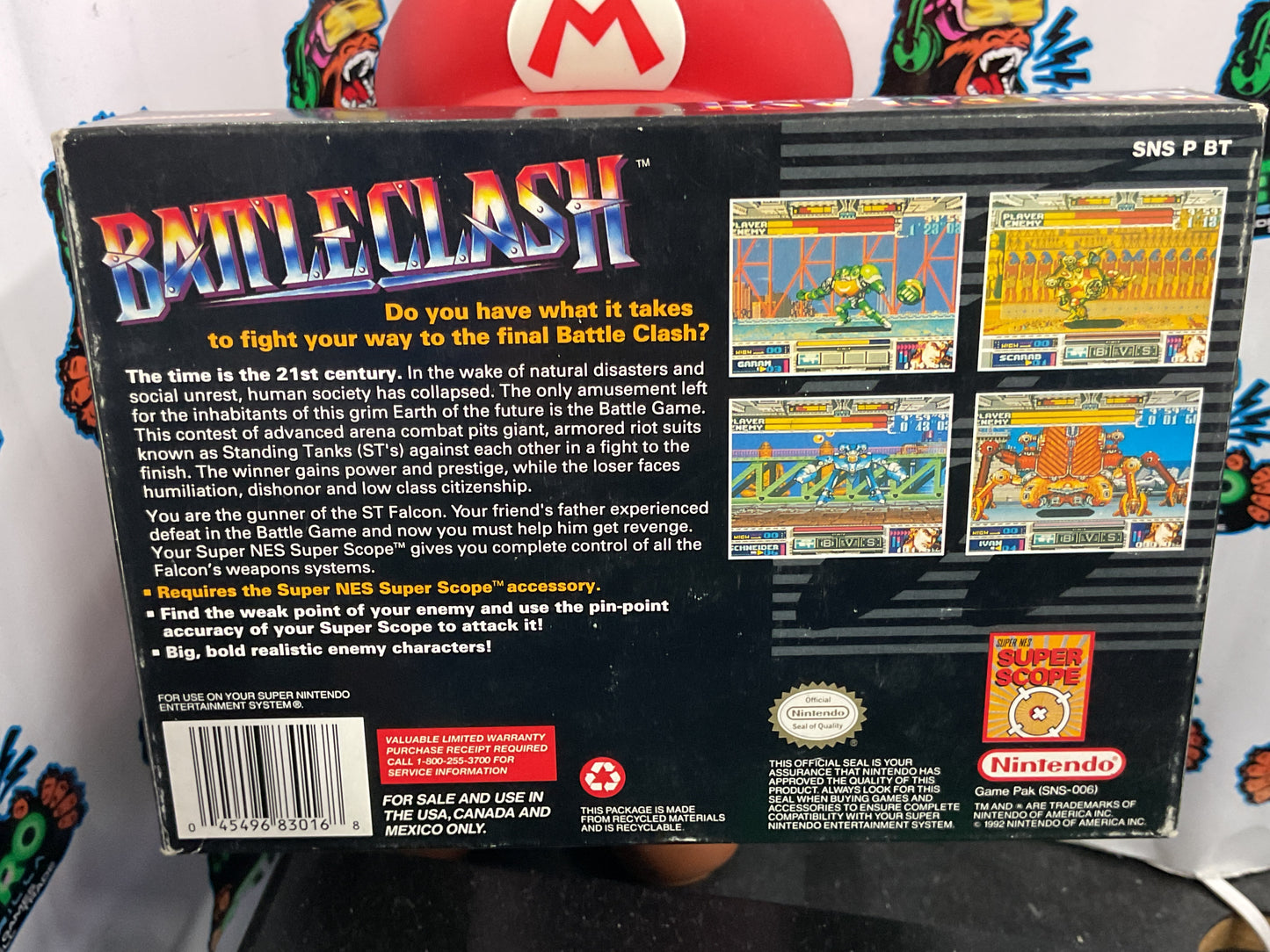 SNES Battle Clash