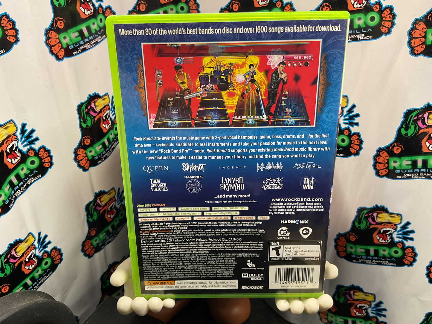 Xbox 360 Rockband 3